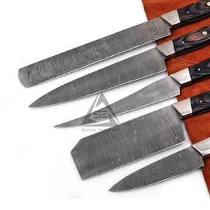 Juego de Cuchillos de Chef Damasco Hechos a Mano de Alta Calidad con Mangos de Madera, 67 Capas, Resistentes, Nuevo Estilo, Venta al Por Mayor del Mejor Material - Product Image 5