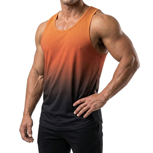 Débardeurs de sport personnalisés haute performance pour hommes, coupe musclée, sans manches, pour la musculation et le fitness – Prix de gros - Product Image 1