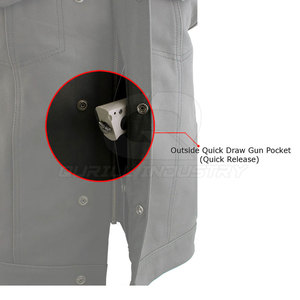Chaleco de Cuero para Hombre, Prenda Exterior sin Mangas, Diseño Elegante, Informal, Transpirable, para Invierno, Viajes, Actividades al Aire Libre, Estilo de Vida Moderno - Product Image 6
