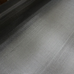Tissu en fibre de carbone Weave Lock argenté, uni - Product Image 2