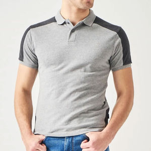Polo homme écologique, séchage rapide, respirant, coupe ajustée, design personnalisé, fabrication directe d'usine, prix bas, style streetwear - Product Image 2
