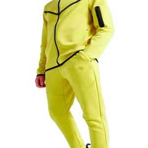 เสื้อมีฮู้ดผ้าคอตตอน100% สำหรับผู้ชายพิมพ์ลายเทคโนโลยีเสื้อวอร์มชุดออกกำลังกาย - Product Image 2