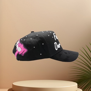 หมวกเบสบอลแบบมีหัวเข็มขัด 5 ชิ้น รุ่นวินเทจ ยูนิเซ็กซ์ คุณภาพสูง ผลิตตามสั่ง OEM ODM ปี 2026  หมวก Haters ทั่วไป - Product Image 2