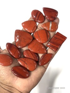 Venta al por Mayor de Gemas de Jaspe Rojo Natural de Grado AAA, Cabujones de Diferentes Formas, Cambio de Color, Suministros para Joyería, 100% Auténticas - Product Image 4