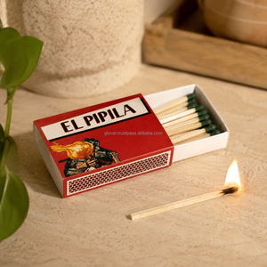 **Household Safety <b>Matches</b> 49x35x12mm Compact Matchbox Strong Ignition Clean Flame Reliable Daily Use Eco-Friendly Printing** - Product Image 3