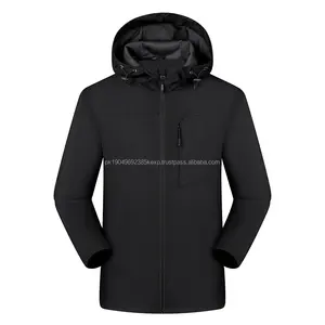 Vestes et manteaux pour hommes, sweat-shirts à capuche pour hommes, veste de sport, softshell, veste de travail coupe-vent imperméable pour hommes, veste d'extérieur pour l'hiver - Product Image 2