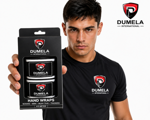Vendas de Boxeo Internacionales Dumela, Vendajes de Algodón Transpirables y Duraderos con Banda Elástica, Modelo DI-BH-1, para Entrenamiento de Kickboxing - Product Image 4
