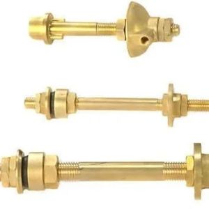 Premium brass industrial <b>fastening</b> assembly threaded rod bolt set high strength connector hardware corrosion resistant parts - Product Image 3