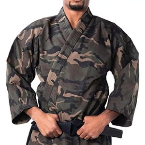 ODM Karate Gi Set Camouflaged Print Lightweight Durable <b>Stitch</b> Comfortable Wear Karate Uniform - Product Image 6