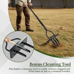 Aeratore Manuale per Prato con Vassoio per il Coreamento del Terreno - Product Image 3