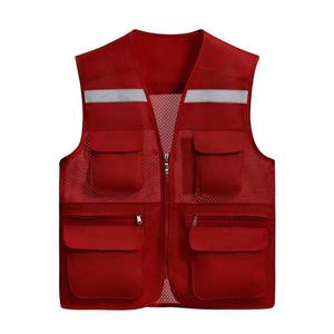Wholesale Best Quality Hi Vis Work Vest New Design Heavy Duty Breathable Canvas for Winter Customized Logo Reflective Safety - Product Image 1