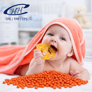 Elastómero Termoplástico SEBS 100% Transparente de Alta Calidad, Estándar FDA, Materia Prima Personalizable en Color y Dureza para Mordedores de Bebé - Product Image 2