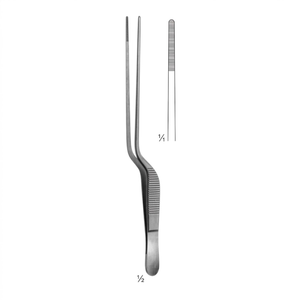 Pinzas de Bayoneta Jansen de 160 mm |   Instrumento Dental de Acero Inoxidable de Primera Calidad - Product Image 2