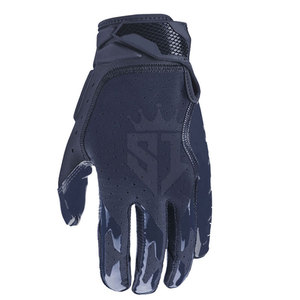 American Football Gloves Leather Full Finger Non-Slip Adjustable Wrist Strap for <b>Game</b> & Practice - Product Image 2