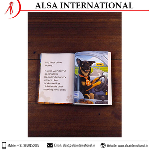 ป้ายหนังสือเด็กแบบกำหนดเองใหม่ พิมพ์ออฟเซ็ตบนกระดาษคราฟท์  ตกแต่งลายนูน ดีไซน์ใหม่ - Product Image 5