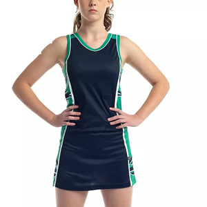 Wholesale Netball Uniform Dress Made to Order Customized Sleeveless Print Women Girls Netball Uniform - Product Image 3