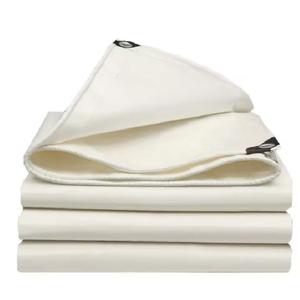 Waterproof 650 GSM Canvas Sun Shelter Tarpaulin Medium Heavy Duty All Purpose Tarpaulin - Product Image 1