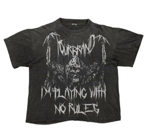 T-shirt surdimensionné personnalisable pour homme, coupe décontractée, style vintage, 100 % coton, impression DTG, tricoté, vierge, avec lettres personnalisables - Product Image 2