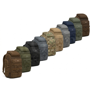 Custom Material Cotton Large Capacity Travel <b>Backpack</b> <b>Waterproof</b> Laptop <b>Backpack</b> Multi Pocket Outdoor Bag Casual Daypack - Product Image 1