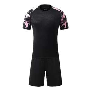 Maillot de football pour hommes de premier rang, ensemble uniforme de football personnalisé pour adultes, logo, nom, numéros sublimés, manches courtes, séchage rapide, respirant - Product Image 4