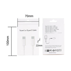 กล่องบรรจุภัณฑ์สำหรับสินค้าอิเล็กทรอนิกส์แบบกำหนดเองได้ สำหรับสายดาต้า USB อุปกรณ์เสริมโทรศัพท์ กล่องกระดาษแข็งสำหรับบรรจุภัณฑ์อุปกรณ์อิเล็กทรอนิกส์สำหรับผู้บริโภค - Product Image 4