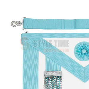 Nouveaux tabliers maçonniques légers en stock, fabriqués dans les meilleurs matériaux, prix de gros abordable. - Product Image 5