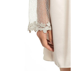 Peignoir de nuit en satin de soie pour femme 2026, été/hiver, avec service OEM, séchage rapide et respirant - Product Image 4