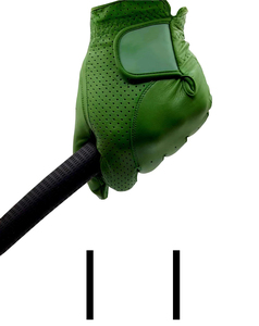 Gant de golf pour droitier en cuir véritable, doigts complets, léger, unisexe, performance sportive, fermeture à enfiler, imperméable, vente en gros - Product Image 3