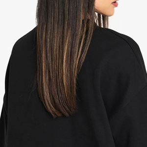 Fabricante de Sudaderas para Compradores al por Mayor con Material Duradero para Invierno 2026, Cuello con Cremallera, Diseño de Color Sólido, OEM, Térmicas para Mujer - Product Image 5