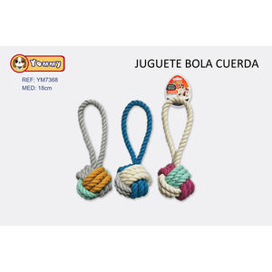 Jouet pour chien Yommy Rope, 17 cm, jouet à mâcher pour chiens, jeu interactif - Product Image 2