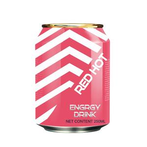 Bebida Energética Baja en Carbohidratos con Ginseng y Taurina de Marca Privada, con Sabor Natural a Fruta de Ginseng, Lata de Aluminio de 250 ml, Estimulante del Rendimiento - Product Image 3