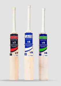 Bate de Críquet Ihsan Sports Victory V6 Edition Ligero de Madera de Sauce con Funda Gratis, Agarre Adicional y Lámina Protectora, Todo Incluido - Product Image 5