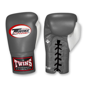 Premium Quality Customized <b>Green</b> White Twins Laced Up Sparring Boxing Gloves OEM ODM Wholesale Cheap Price Boxing Gloves - Product Image 3