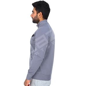 Sweat à capuche unisexe à manches longues de qualité supérieure avec fermeture éclair Poches latérales élégantes et panneaux latéraux brodés contrastés pour hommes sweats à capuche - Product Image 6