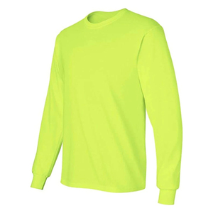 High Visibility Safety Sweatshirts Reflective Long Sleeves Stripes Hi Vis Safety Shirts Workwear Construction Road <b>Work</b> Washable - Product Image 1
