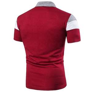 Camiseta Polo de Negocios Transpirable de Verano de Poliéster de Nuevo Estilo, Secado Rápido, Logotipo Personalizado, Color Sólido, Camisetas Polo para Hombre Disponibles en Todas las Tallas - Product Image 4