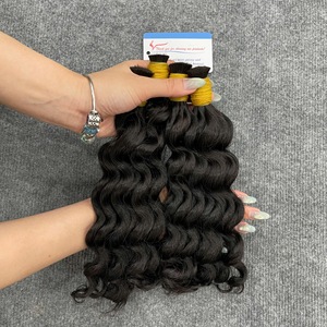 Extensiones de cabello vietnamitas premium al por mayor, rizadas al vapor, color natural, alta calidad, listas para enviar, en stock ahora. - Product Image 5