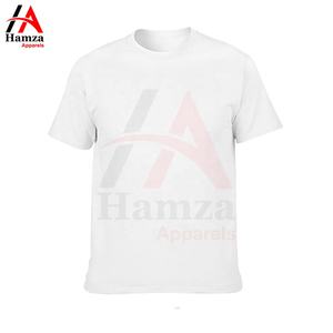 Camiseta de algodón de color azul liso para hombre y mujer Impresión de logotipo personalizado Ropa informal cómoda Camisetas de hombre al por mayor - Product Image 2