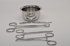 Kit d'insertion d'DIU, ensemble complet d'instruments chirurgicaux gynécologiques pour l'insertion et l'examen des dispositifs intra-utérins - Product Image 3