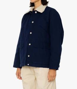 Chaquetas Casuales de Lona Resistente Personalizadas OEM Unisex, Chaqueta de Trabajo para Hombre, Abrigo de Moda Cómodo para Exteriores - Product Image 2