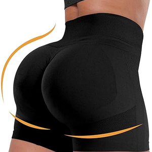 Shorts de Compresión de Cintura Alta Premium para Mujer con Impresión de Logotipo Personalizado – Shorts que Absorben la Humedad para Gimnasio, Deportes y Fitness - Product Image 6