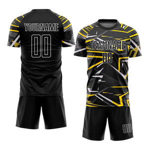 Tenues d'équipe de football imprimées par sublimation aux couleurs vives - Product Image 2