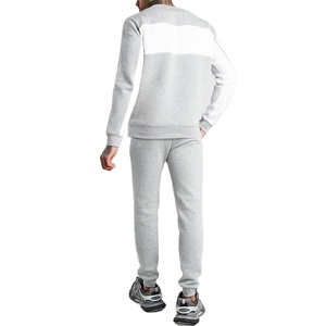 Nouveauté Survêtement en molleton de coton pour homme Survêtement de jogging personnalisé Sweat-shirt à col rond Survêtement de sport unisexe pour homme 2026 - Product Image 4