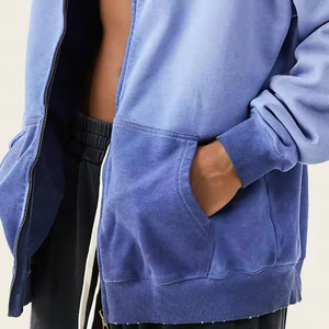 Sudadera con Capucha de Invierno a Precio Económico, Personalizada, Extra Grande, 100% Algodón, de Alta Calidad, Lavada al Ácido, Impermeable, para Hombre - Product Image 3