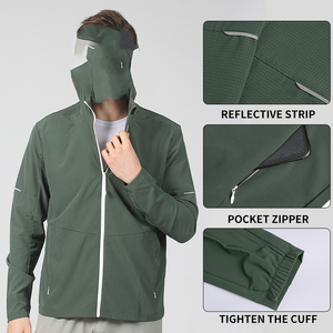 Custom Mens Gym Tracksuit Polyester Sportswear Training <b>Set</b> With <b>Embroidery</b> Logo Fitness Tracksuit Manufacturer - Product Image 2