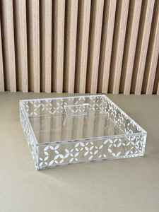 Handcrafted Acrylic Mother of Pearl Inlay <b>Box</b> with Wood Acrylic Lacquer Technique <b>box</b> for Luxury Arabic <b>Gifts</b> & Festive Events - Product Image 5