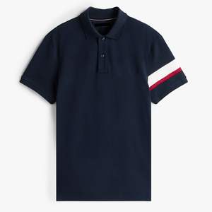 Camisetas Polo de Golf para Hombre al por Mayor, de Alta Calidad, en Poliéster y Algodón, con Logotipo Personalizado, Diseño Sólido, Corte Holgado - Product Image 1