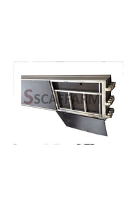 Planche d'échafaudage en aluminium au design moderne avec dessus en bois et échelle attachée pour les chantiers de construction - Product Image 3