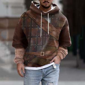 Sudadera con Capucha para Hombre de Algodón Orgánico Certificado GOTS - Product Image 6