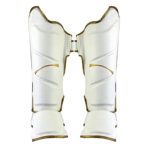 สนับแข้งแบบปรับได้ใหม่สนับหน้าแข้งที่ทำจากหนังต้องเลือกสีที่ต่างกัน - Product Image 2